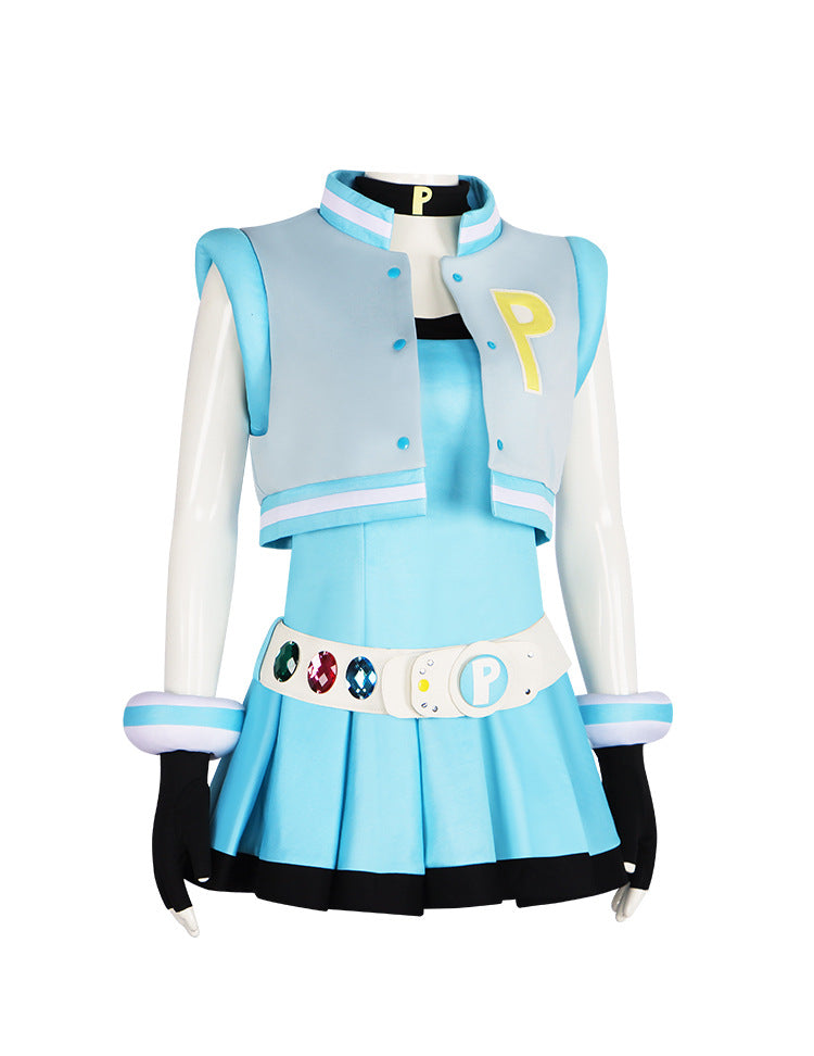 PowerPuff Girls Z Hyper Blossom Cosplay Costume - Anime Role Play Outfit