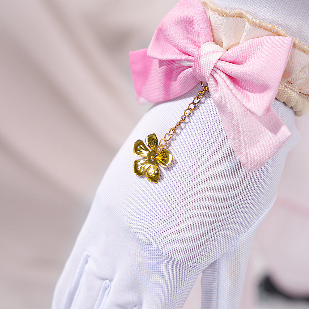 Virtual Idol Ace Taffy Semi-Upgraded Idol Outfit, Classic VTuber Character Performance Costume for Cosplay Party - Halloweez