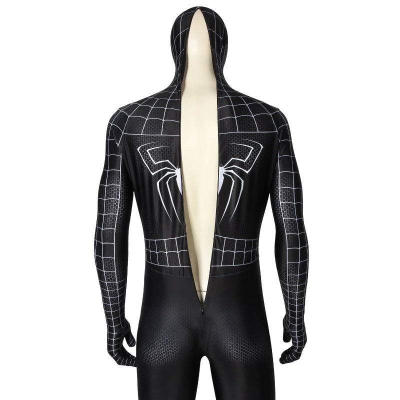 Halloweez Spider-Man Black Symbiote Suit - Official Marvel Spider-Man 3 Cosplay Costume