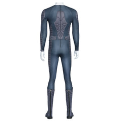 Halloweez Aquaman 2 Arthur Curry Cosplay Costume - Jumpsuit and Shoes for Halloween