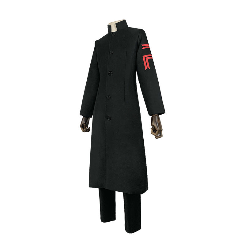Tokyo Revengers Sano Manjiro First Generation Leader Cosplay Anime Coat Delinquent Uniform - Halloweez