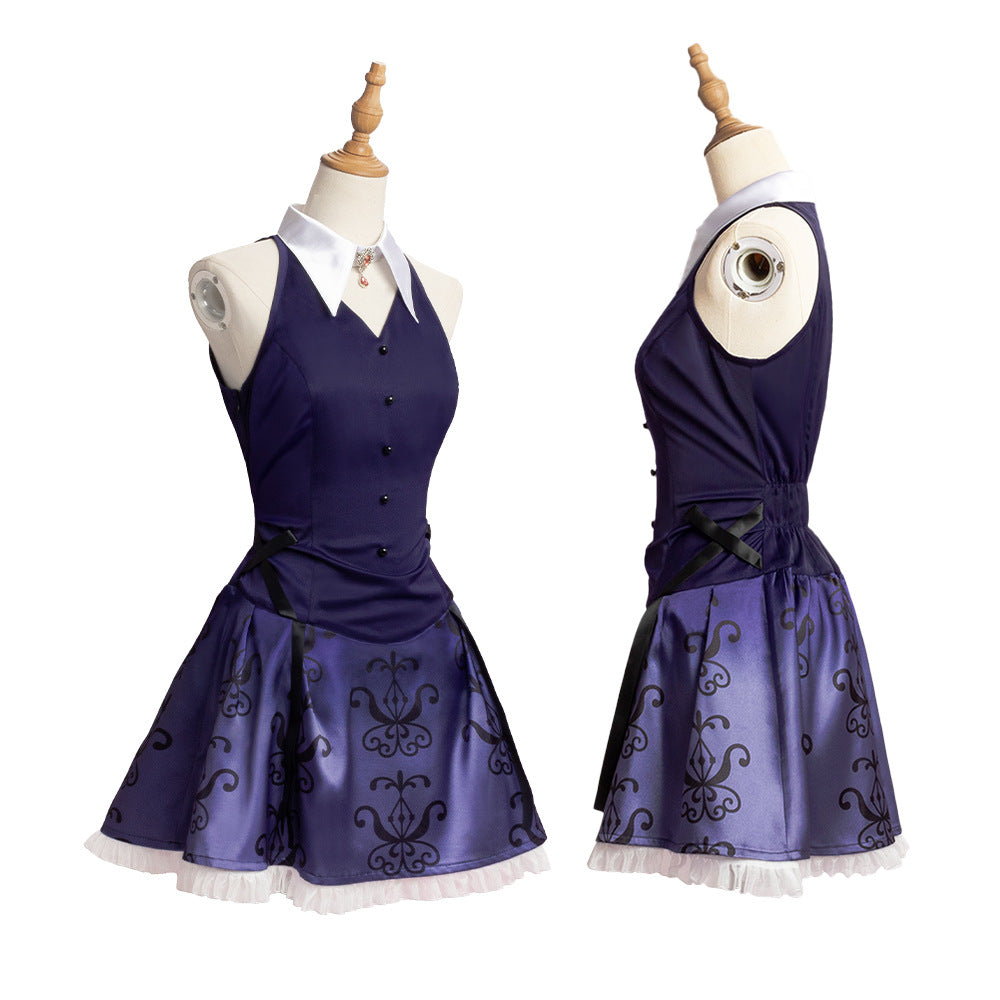 Rebellious Lelouch CC Concert Dress 2D Cosplay Anime Game Women's Dress - Code Geass CC Costume - Halloweez