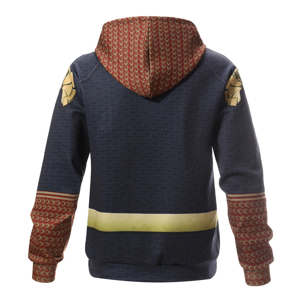 The Boys Cosplay Costume Homelander The Deep Starlight Hoodie for TV Show Fans - Halloweez