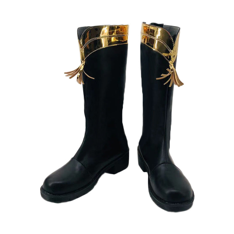 Revue Starlight Maya Tendo, Nana Daiba, Junna Hoshimi Cosplay Shoes for Anime Fans - Halloweez