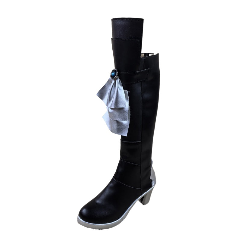2167 Final Fantasy XIV Gaia Cosplay Shoes for Anime Expo Performance - Halloweez