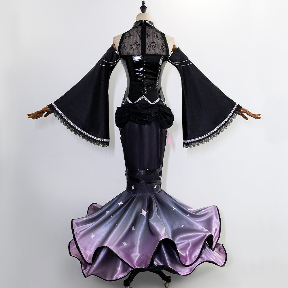Disfraz de cosplay de Hatsune Miku x Raccoon Luka para Halloween: conjunto de rol de anime premium