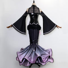 Disfraz de cosplay de Hatsune Miku x Raccoon Luka para Halloween: conjunto de rol de anime premium
