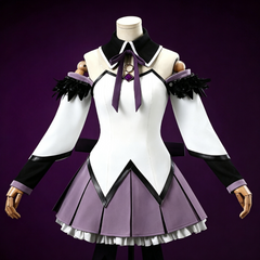 Puella Magi Homura Akemi Cosplay Costume,Custom for Halloween & Comic‑Con