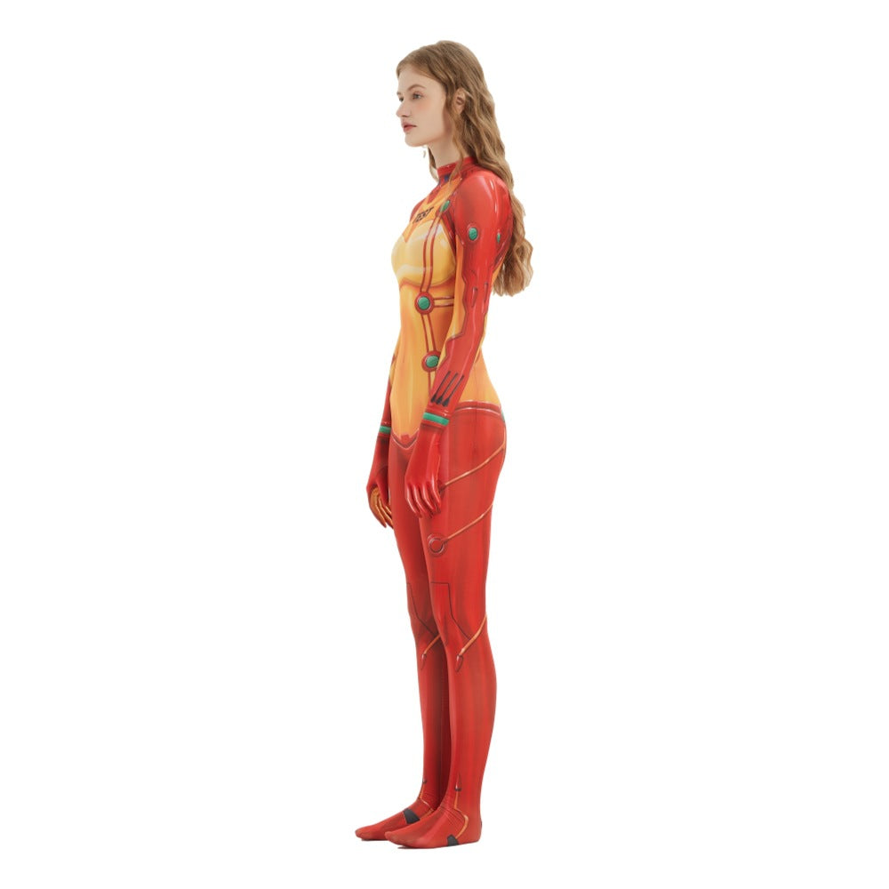 Rei Ayanami Asuka Langley Kaworu Nagisa EVA Cosplay Costume for Adults and Kids Halloween Performance