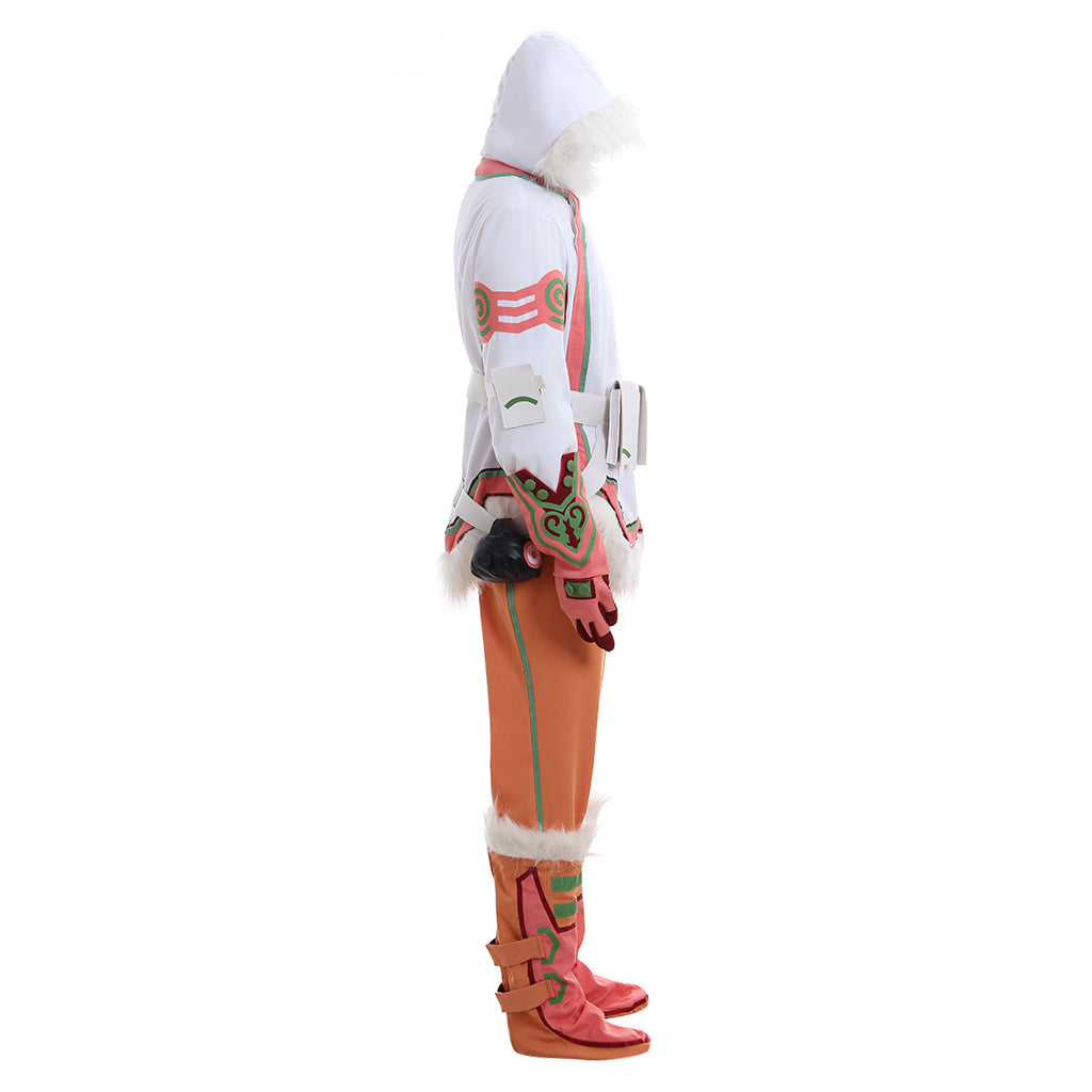 Halloweez Orange Skins Battle Uniform Suit | Premium Cosplay Costume for Enthusiasts