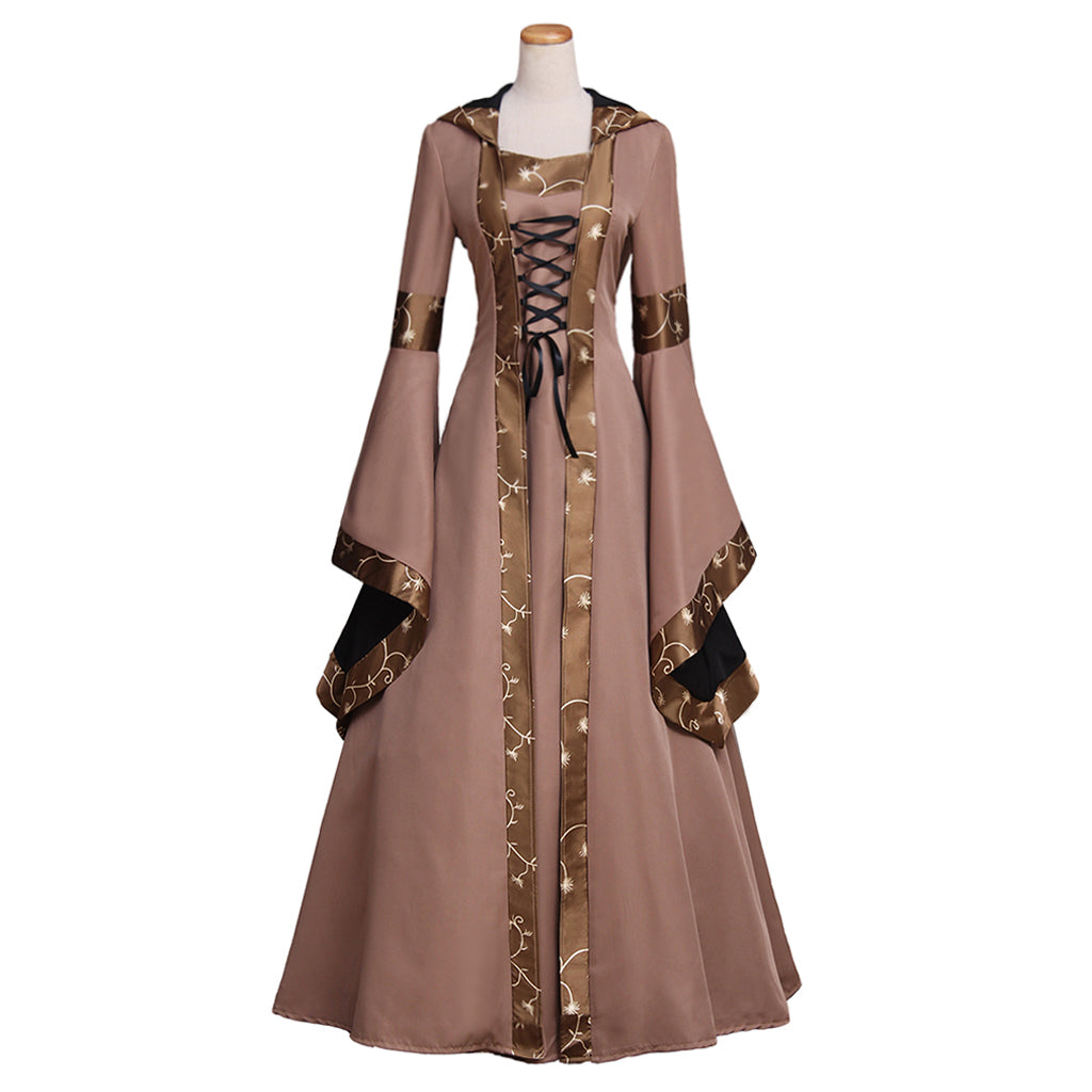 Elegante vestido retro medieval para Halloween, carnaval y eventos de cosplay - Halloweez Brand