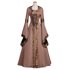 Elegant Medieval Retro Dress for Halloween, Carnival & Cosplay Events - Halloweez Brand