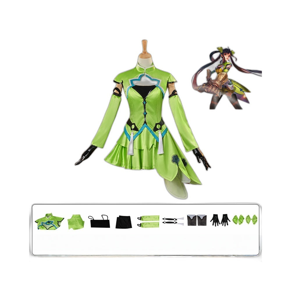 Honor of Kings Sun Shangxiang Original Skin Cosplay Costume - Game Anime Cosplay Outfit - Halloweez
