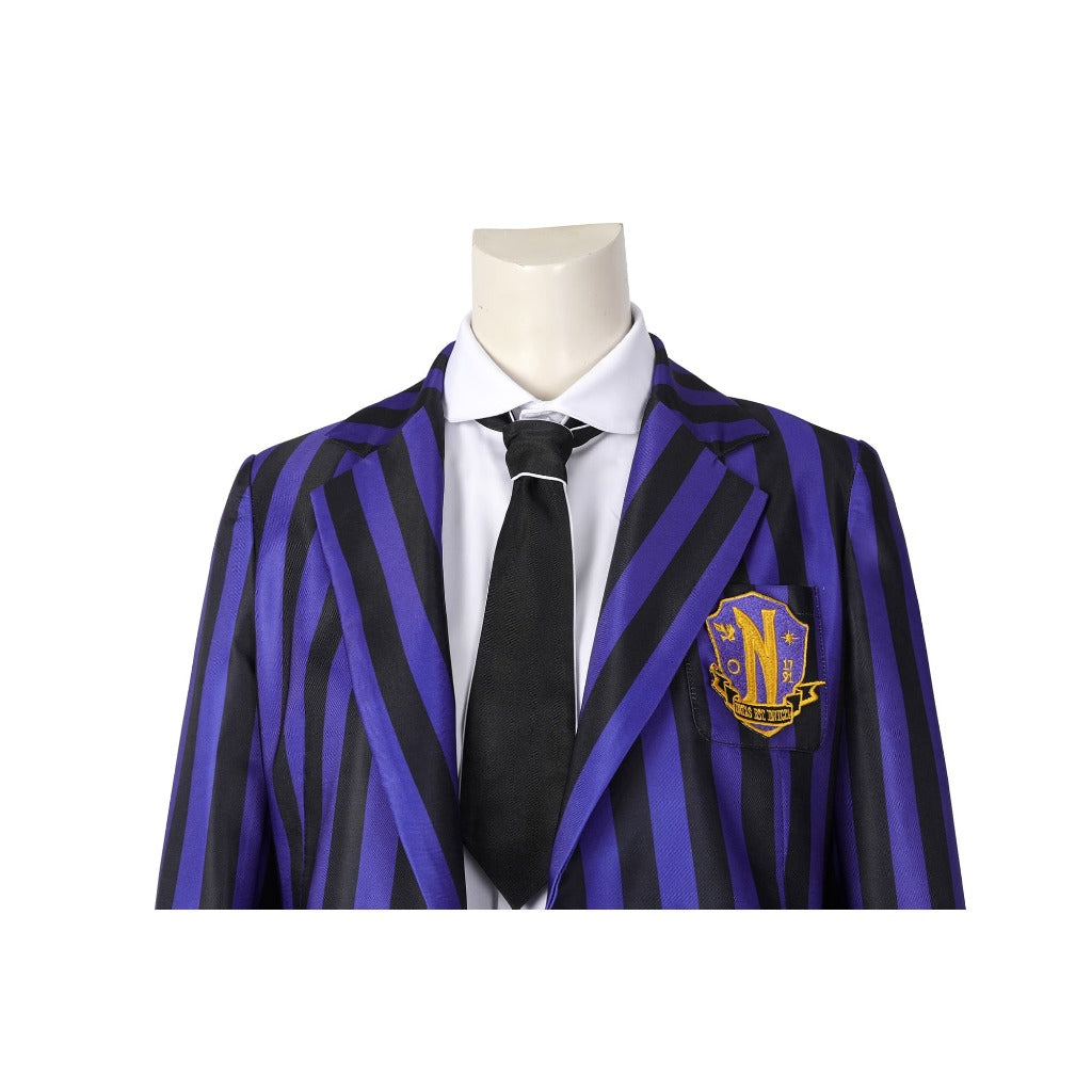 Enid Sinclair Bianca Barclay Cosplay Costume from Wednesday Adams Nevermore Academy - Halloweez