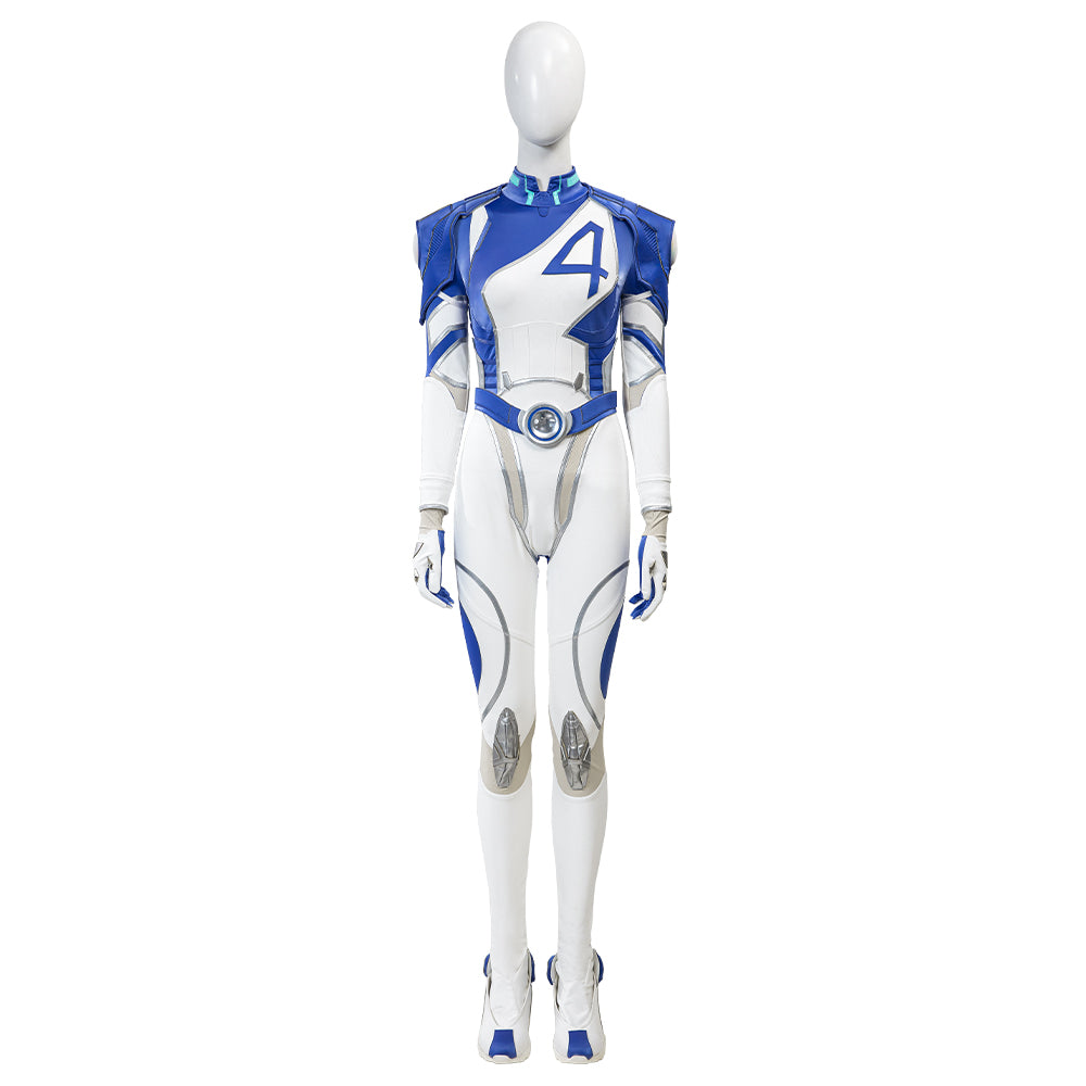 Invisible Woman Cosplay Outfit, Marvel Rivals Sue Storm Full Costume Women Role Play Suit for Game Cos - Halloweez