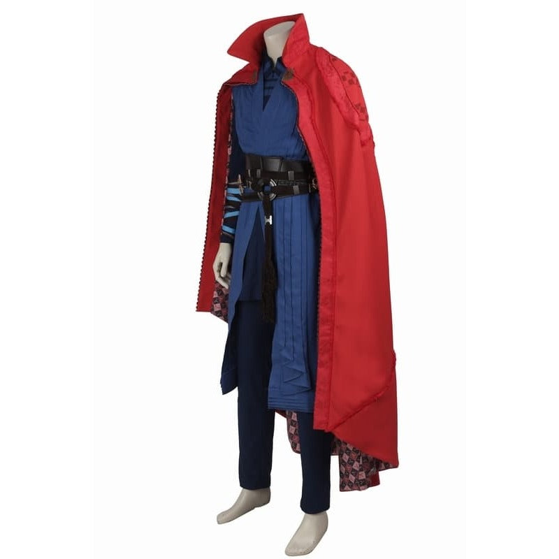 Costume de cosplay Dr. Strange No Way Home avec bottes pour Halloween Carnaval