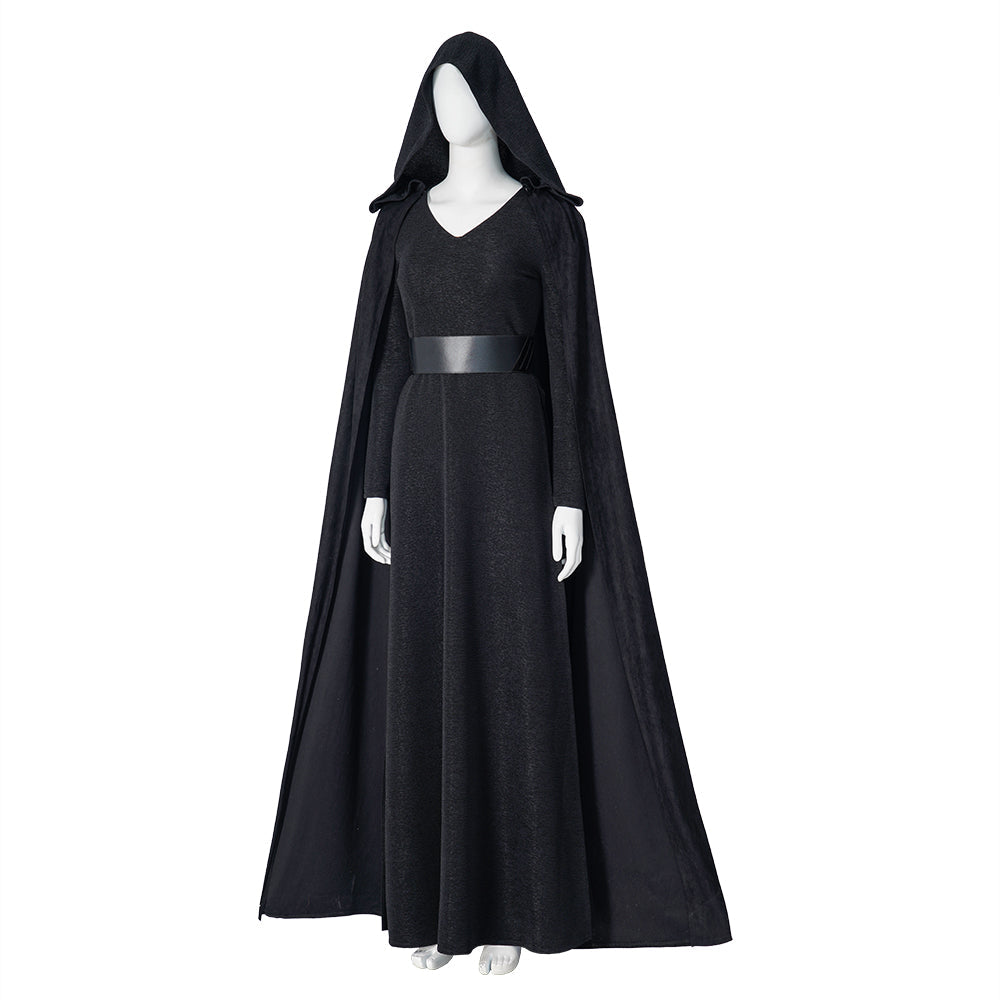 Embrace the Force with the Halloweez Rey Black Cosplay Costume from Star Wars: The Rise of Skywalker