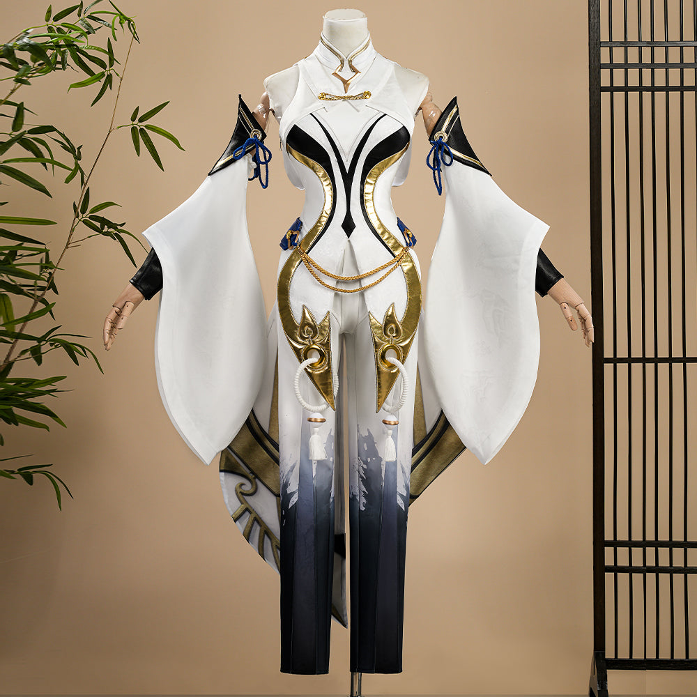 Honor of Kings Shangguan Waner Original Skin Cosplay Full Set, Customizable Shoes - Halloweez