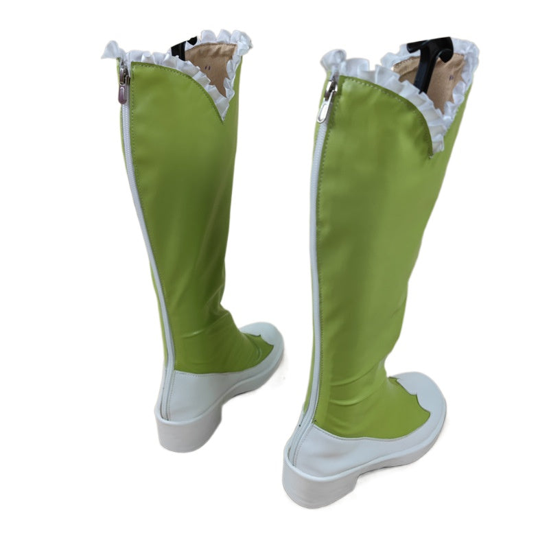 2109 Rainbow Pony Fluttershy Cosplay Shoes for Anime Conventions and Performances - Halloweez