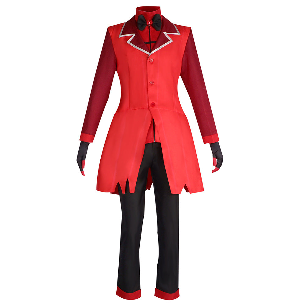 Hell's Hotel Alastor Cosplay Costume - Demon Alastor Performance Halloween Outfit - Halloweez