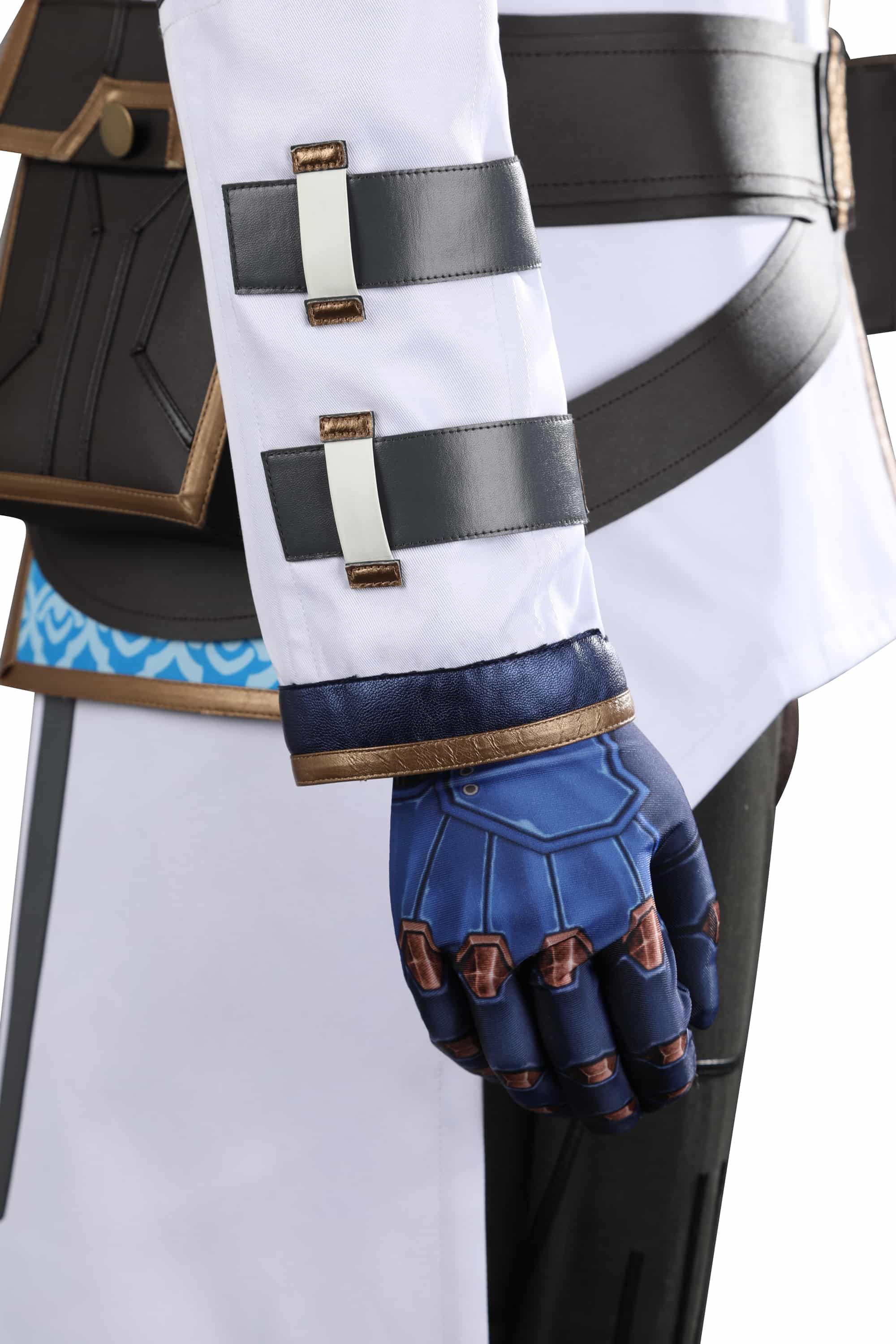 Premium Valorant Cypher Cosplay Costume Full Set for Game Role Play - Halloweez