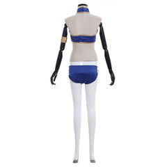 Elastic Li Sexy Swimsuit Cosplay Costume - Two - Piece Game Cosplay Outfit - Coscosmos