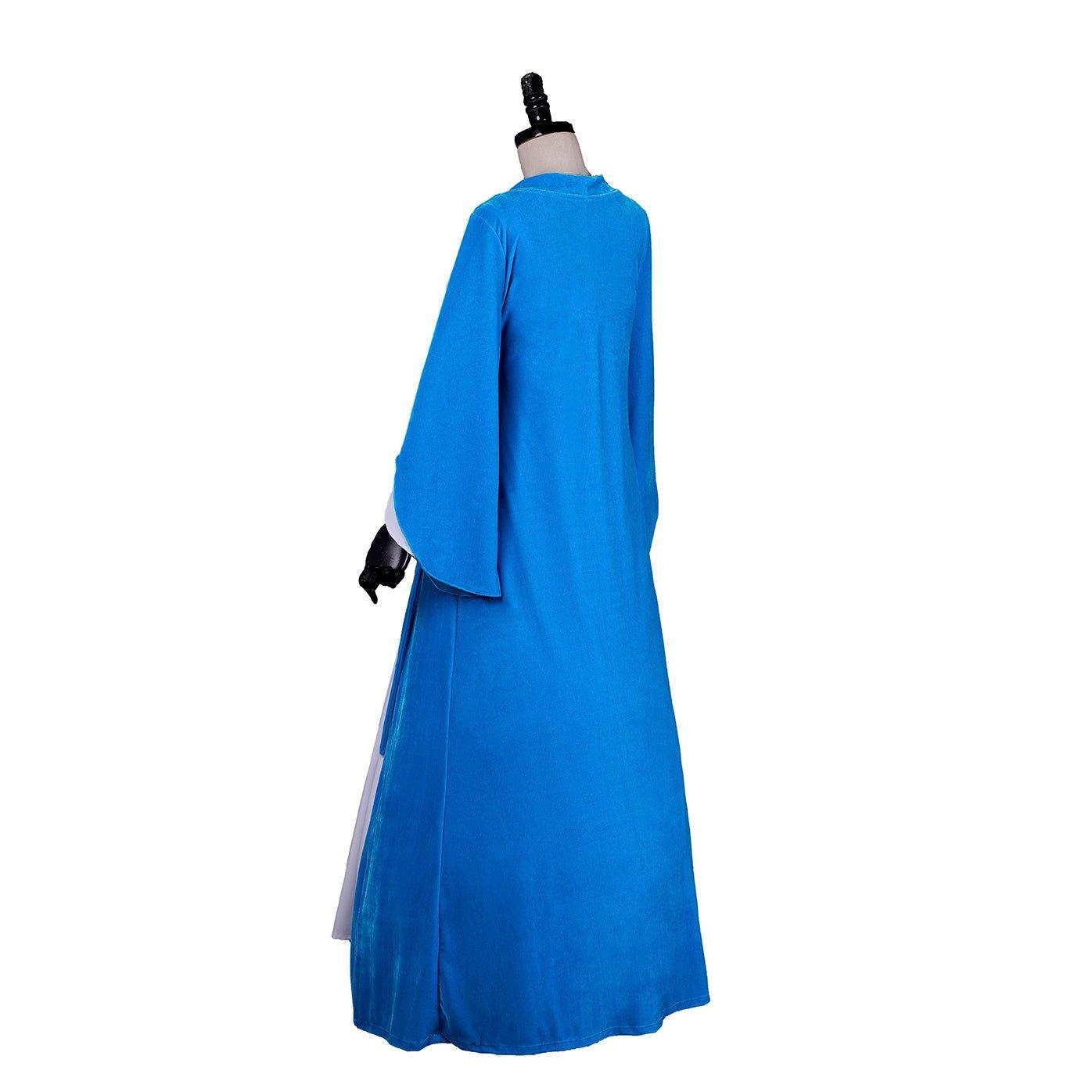 Elizabeth Schuyler Hamilton Cosplay Blue Dress Coat | Hamilton Broadway Colonial Rococo Ball Gown Costume - Coscosmos