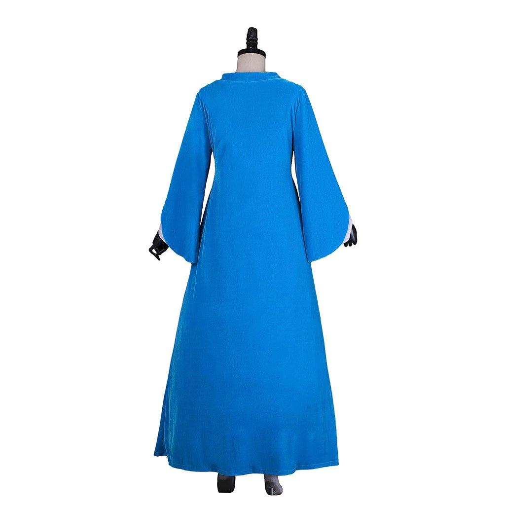 Elizabeth Schuyler Hamilton Cosplay Blue Dress Coat | Hamilton Broadway Colonial Rococo Ball Gown Costume - Coscosmos