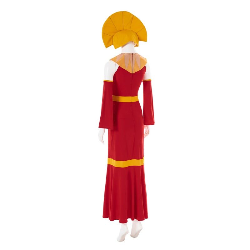 Emperor Kuzco Cosplay Costume King Outfit with Hat - Men’s Halloween Uniform - Coscosmos