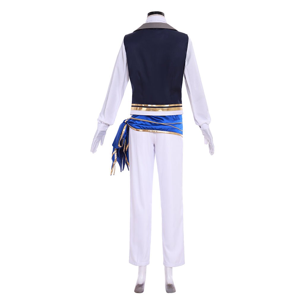 Ensemble Stars Holy Knight of the Golden Lion Leo Tsukinaga Bloomed Cosplay Costume - Coscosmos