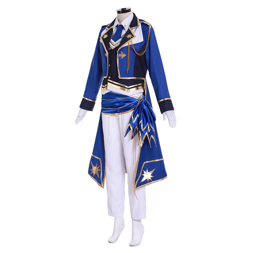 Ensemble Stars Holy Knight of the Golden Lion Leo Tsukinaga Bloomed Cosplay Costume - Coscosmos