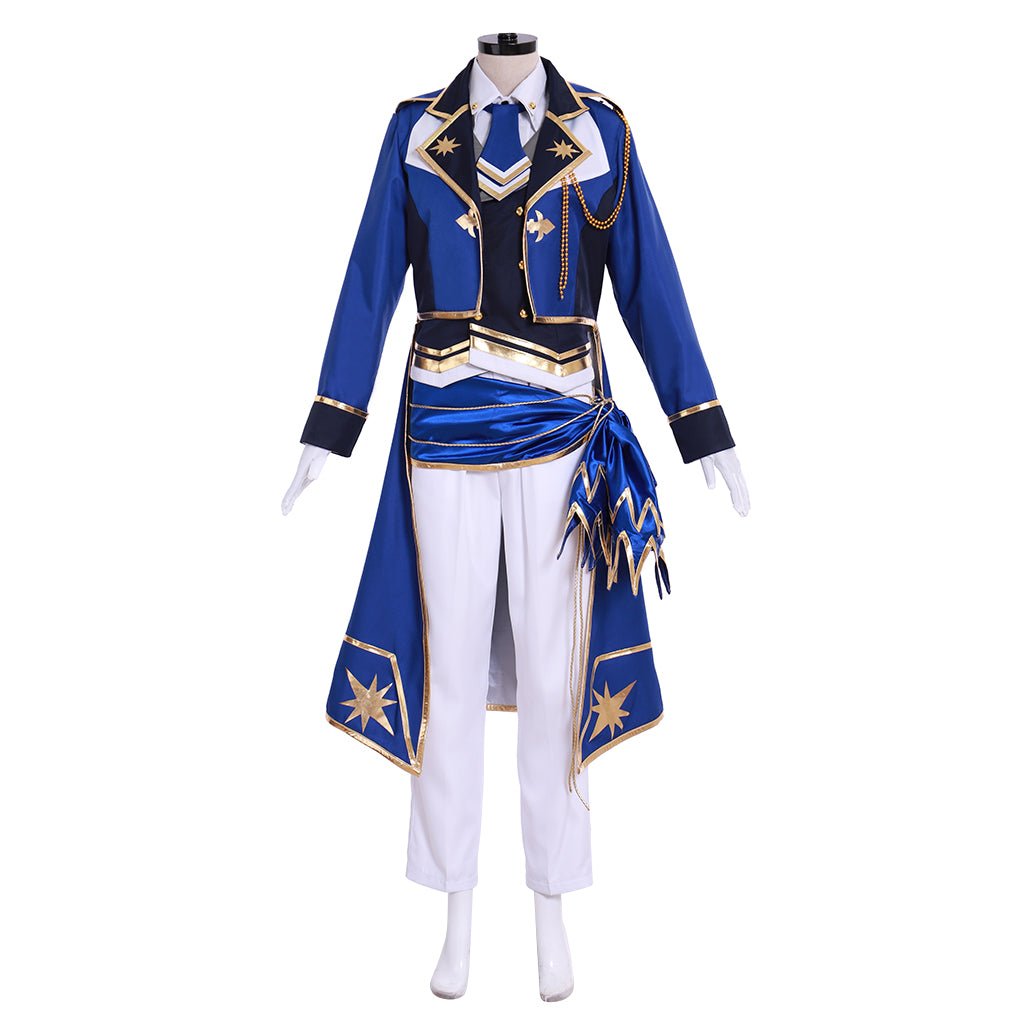 Ensemble Stars Holy Knight of the Golden Lion Leo Tsukinaga Bloomed Cosplay Costume - Coscosmos