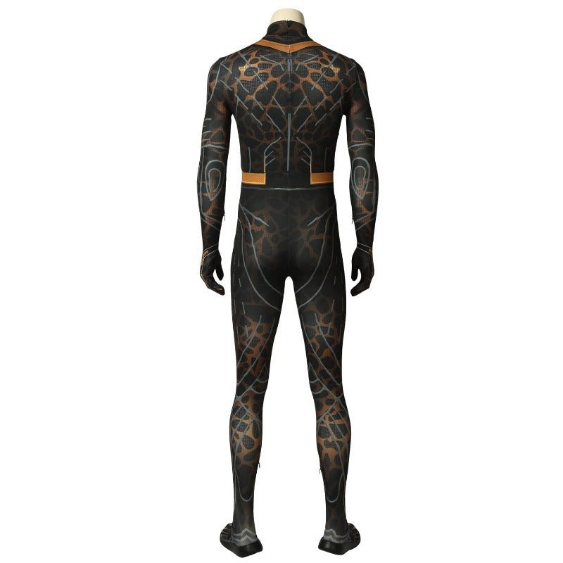 Erik Stevens Black Panther Cosplay Jumpsuit – Movie - Inspired Costume for Fans - Coscosmos