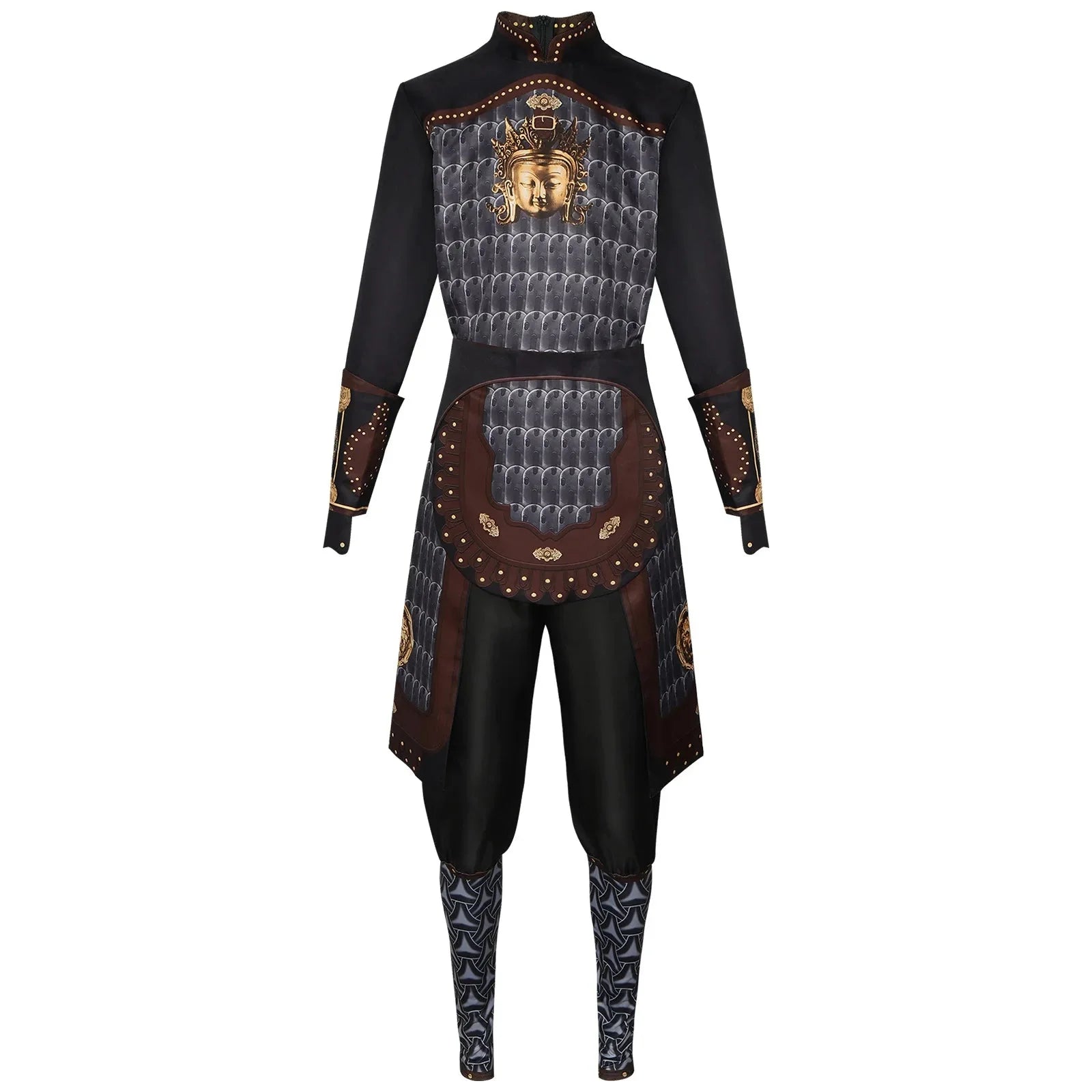 Erlang Shen Cosplay Costume – Black Myth Wukong Yang Jian Battle Suit | Game Role - Playing Halloween Outfit for Adults - Coscosmos