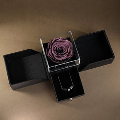 Eternal Bloom Gift Box with Roses and Carnations – Perfect for Birthday, Romantic Occasions - Coscosmos