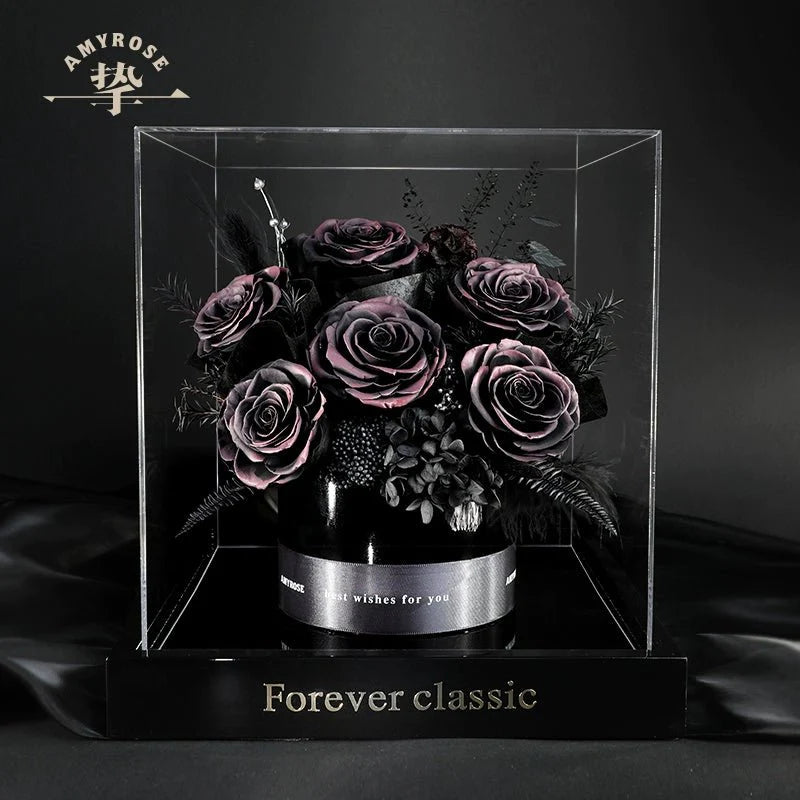 Eternal Flower Bouquet - Luxurious Real Flowers for Home Decor, Celebrations, Christmas, Weddings, and Birthdays - Coscosmos