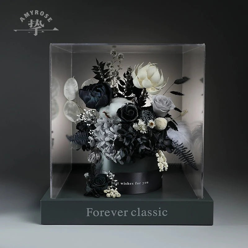 Eternal Flower Bouquet - Luxurious Real Flowers for Home Decor, Celebrations, Christmas, Weddings, and Birthdays - Coscosmos