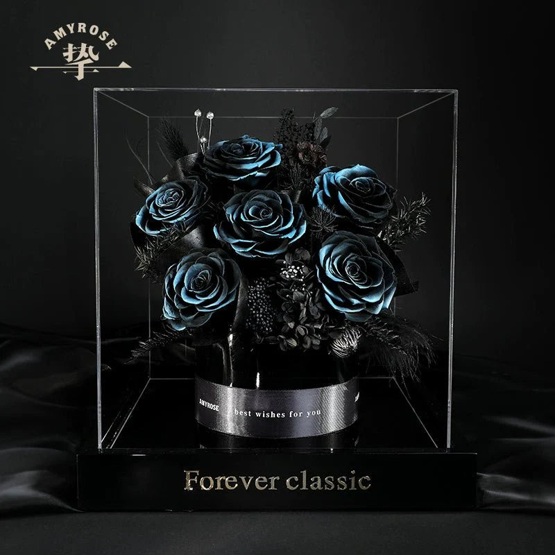 Eternal Flower Bouquet - Luxurious Real Flowers for Home Decor, Celebrations, Christmas, Weddings, and Birthdays - Coscosmos