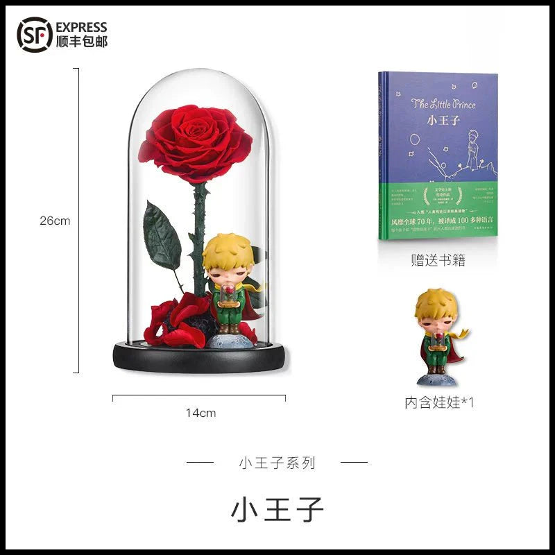 Eternal Rose Ornament - The Little Prince Series: A Timeless Christmas and Birthday Gift - Coscosmos