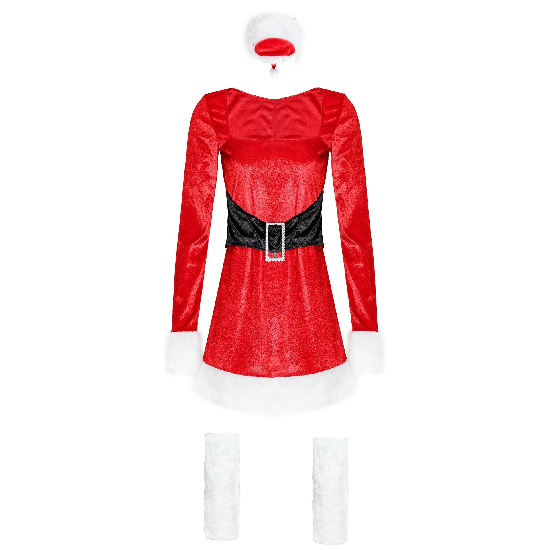 Stunning Halloweez Women's Long-Sleeved Sexy Christmas Dress for Holiday Glamour - Halloweez