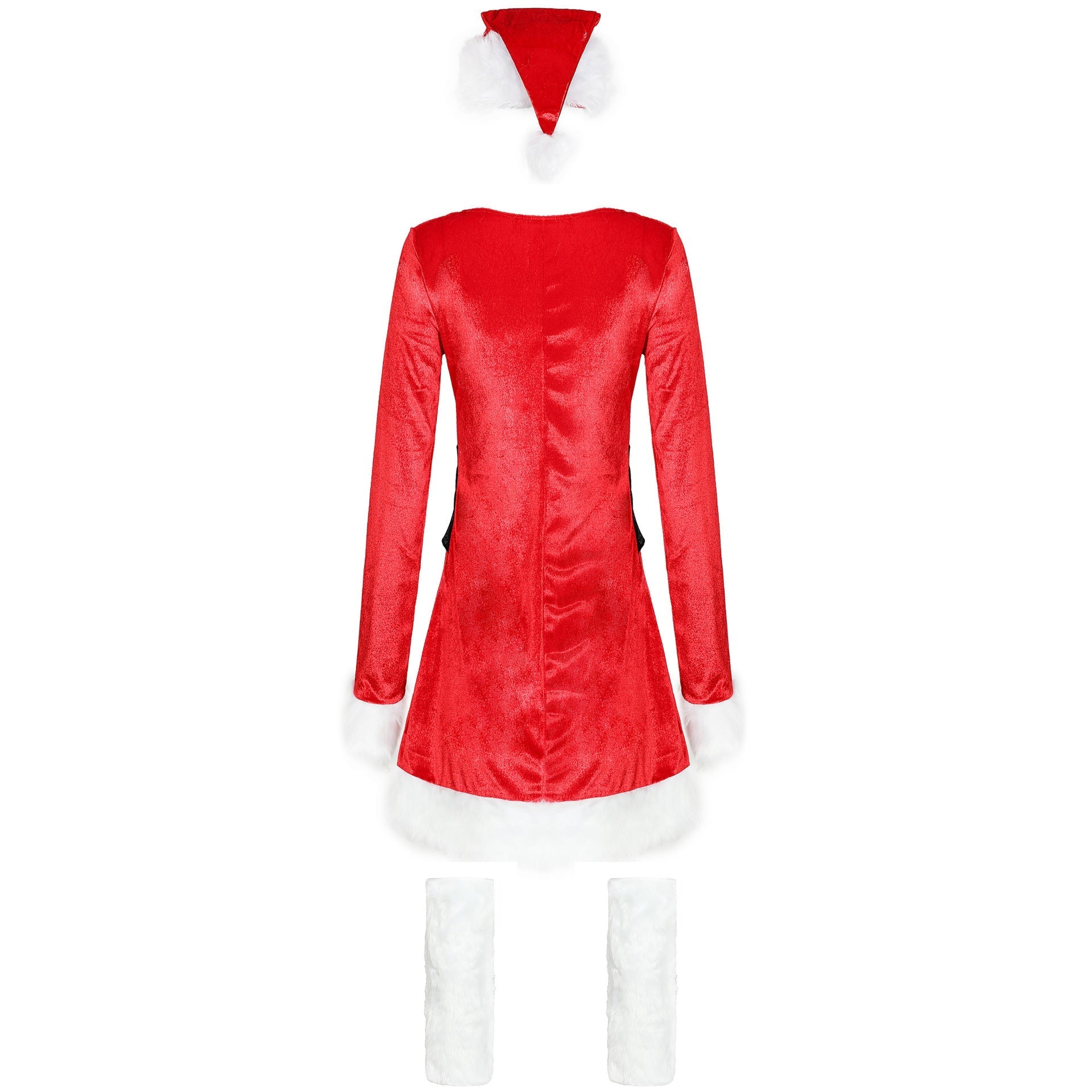 Stunning Halloweez Women's Long-Sleeved Sexy Christmas Dress for Holiday Glamour - Halloweez