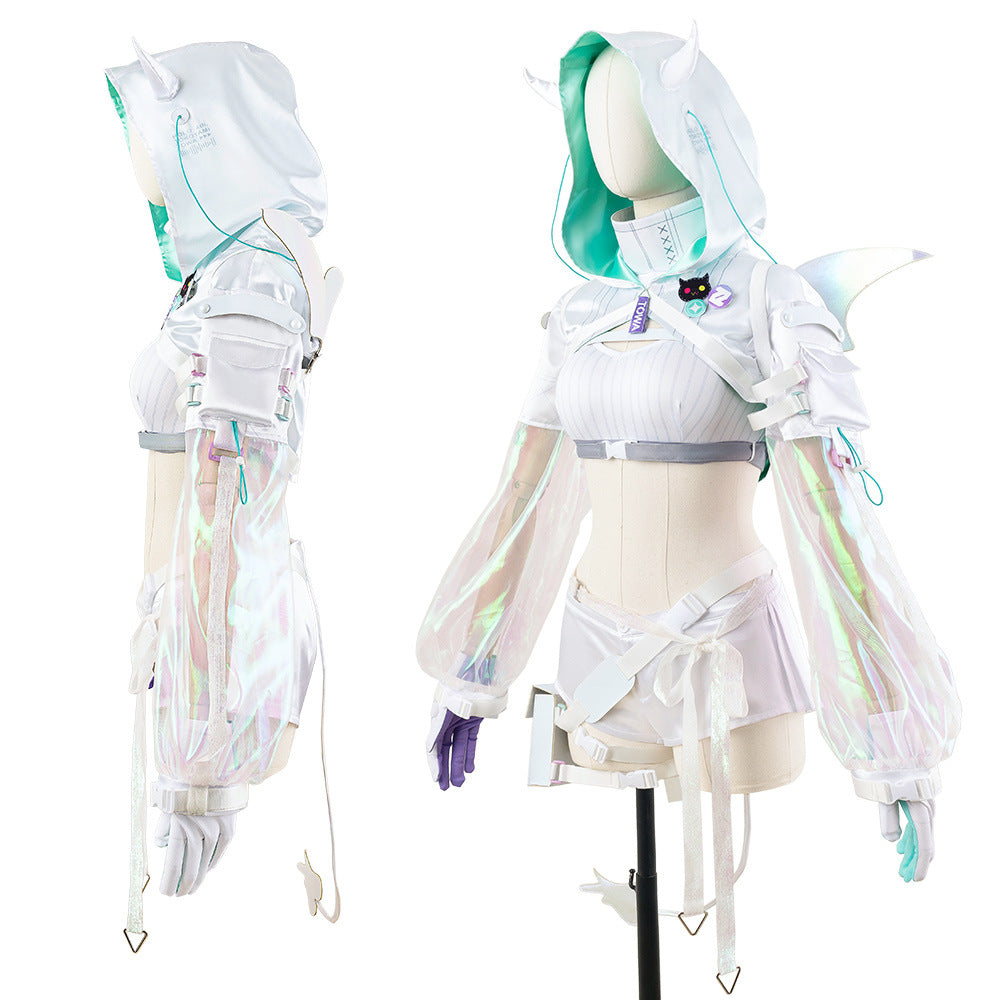 vtuber hololive - Tokoyami Towa Cosplay Costume - Halloweez