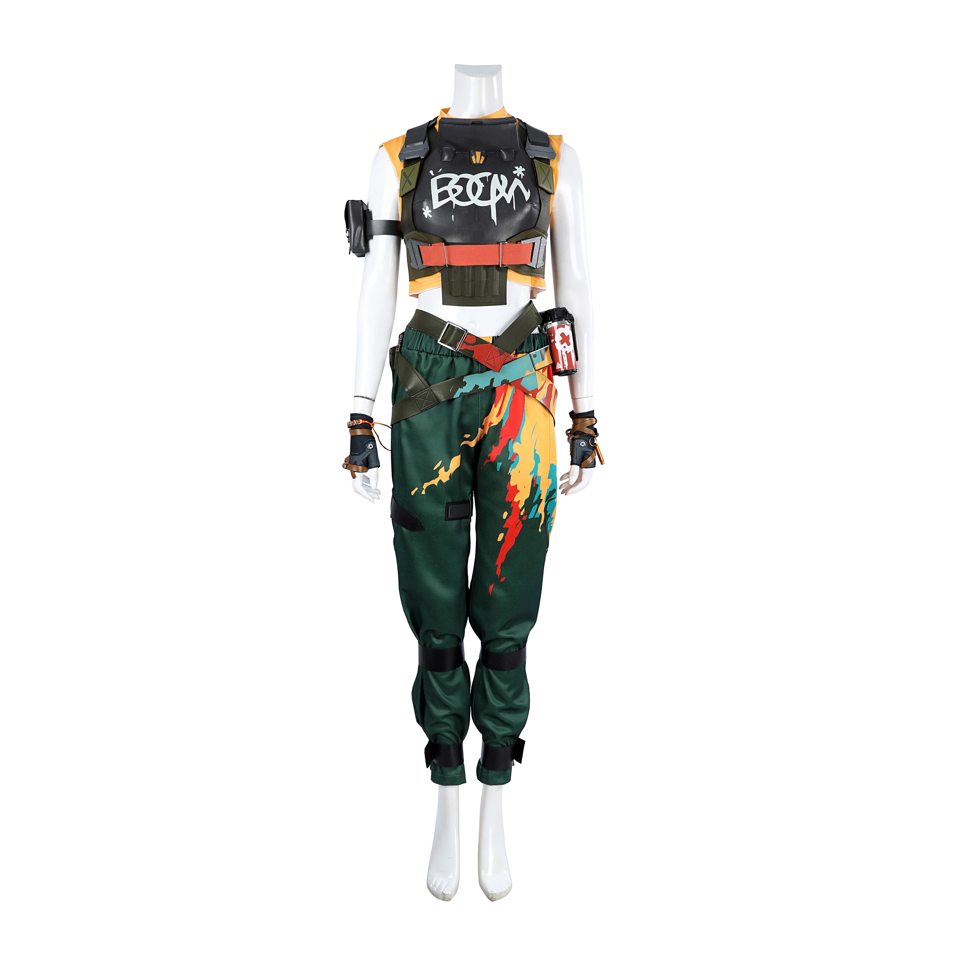 Yoru Cosplay Costume from VALORANT – Full Set with Mask, Gloves & Accessories - Halloweez