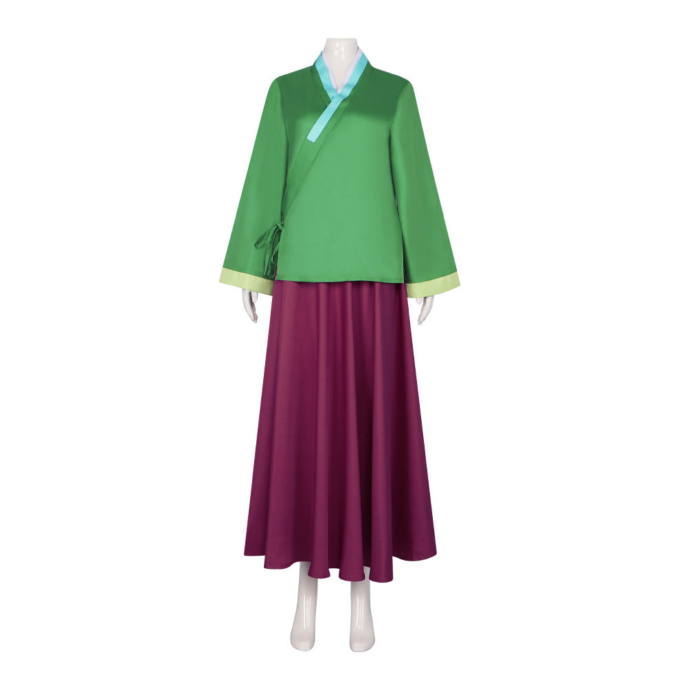 The Apothecary Diaries Maomao Cosplay Costume - Ancient Style Full Set for Anime Role Play