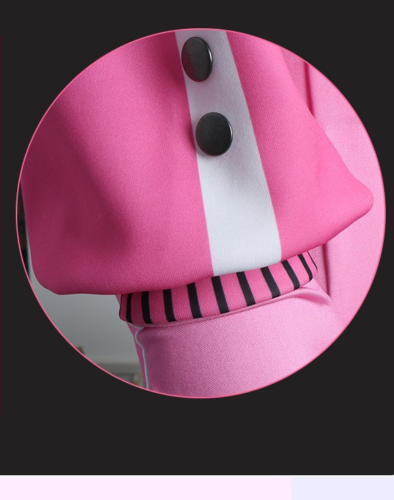 Alice Cosplay Goddess of Victory: NIKKE Pink Jumpsuit Bodysuit Full Set - Halloweez