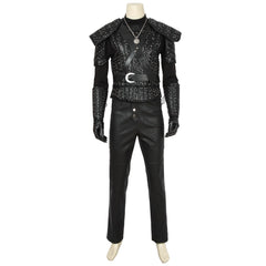 Geralt of Rivia Full Cosplay Costume from The Witcher Monster Hunter Outfit for Men - Halloweez