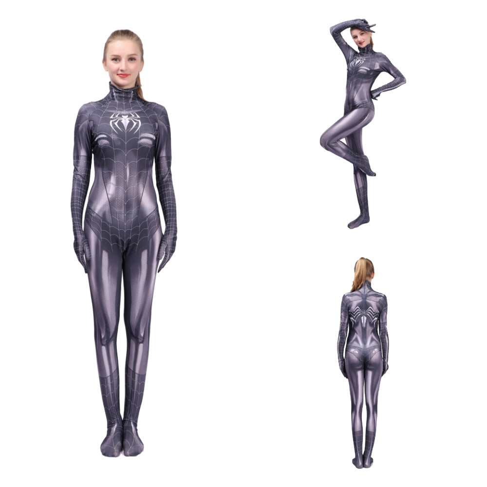 Black Cat Symbiote Cosplay Costume - Sexy MJ Inspired Outfit for Anime Fans - Halloweez