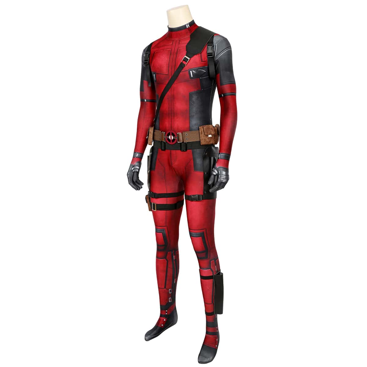 Deadpool Wade Wilson Cosplay Costume, Custom High-end for Halloween & Comic Con - Halloweez