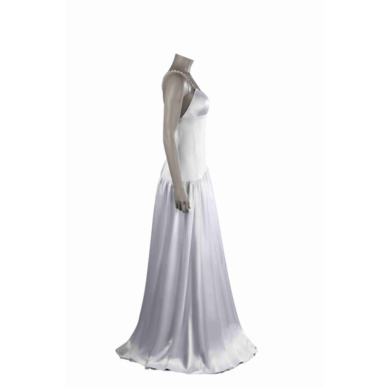 Halloweez Joker Queen Cosplay Costume Dress - Clown Flower Stage Performance Outfit
