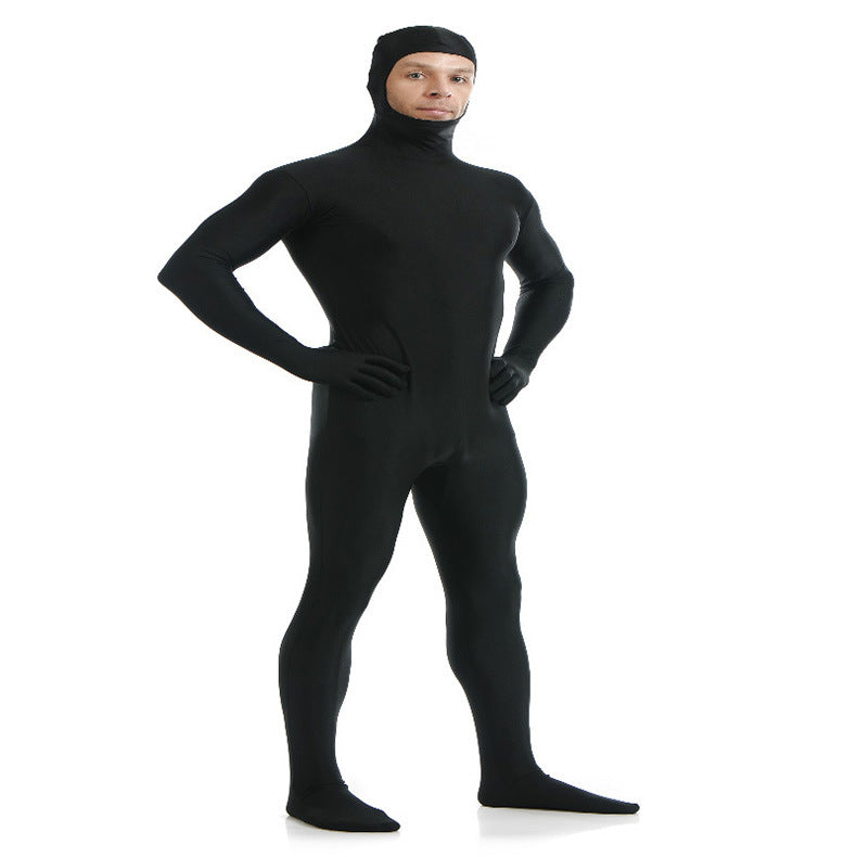 Ebay Sourced Lycra Halloween Christmas Performance Cosplay Full Face Cover Zentai Suit